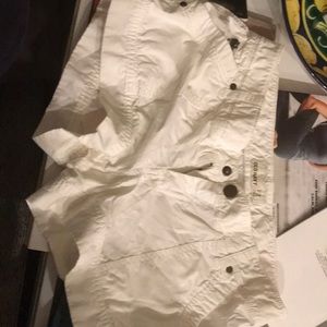 White old navy shorts